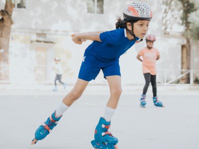 sosh skating 400x300 Skating rink at Silver Oaks International School Whitefield
